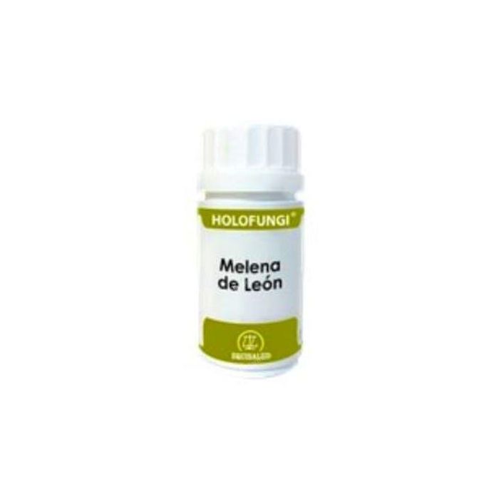 Holofungi Melena de León con Vitamina C, 50 Cápsulas. Soporte Nervioso e Inmunitario, Reduce Cansancio y Fatiga