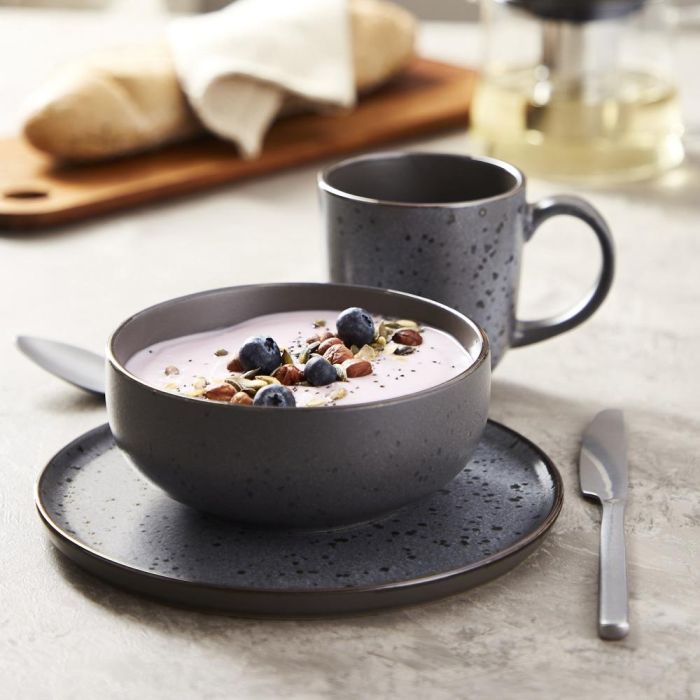 Day Plato Postre Gris Diámetro 21 cm 1 Day Plato Postre Gris Diámetro 21 cm 1