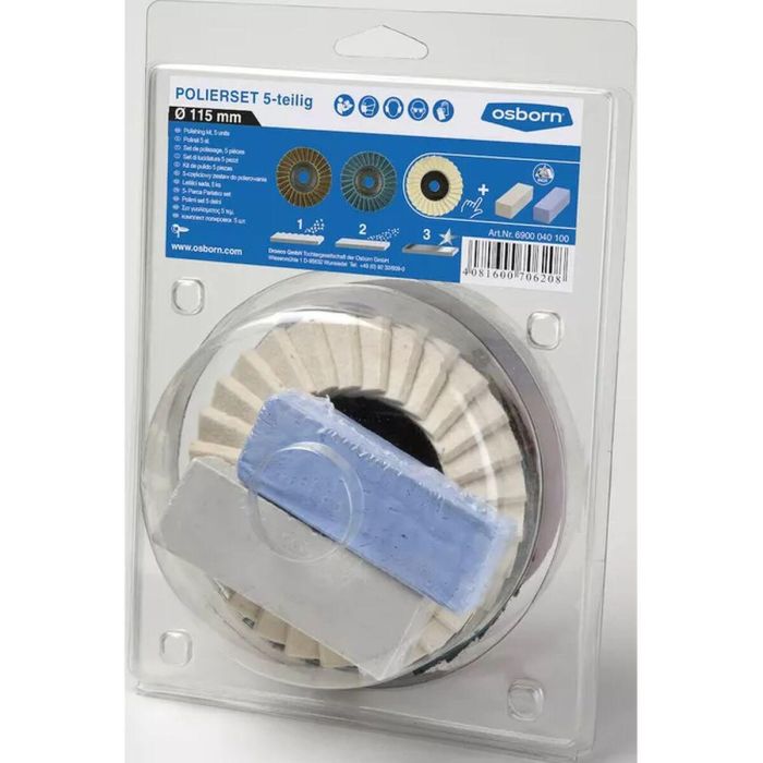 Juego de pulido para bricolaje Osborn 1 Juego de pulido para bricolaje Osborn 1
