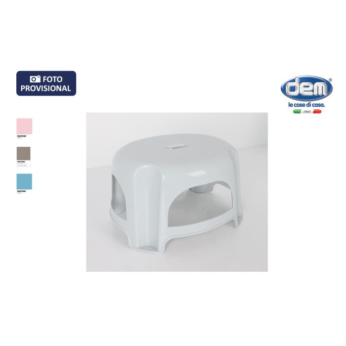 Inde Step-Taburete de Plástico, 32 x 27.5 x 18.5 cm, Disponible en Varios Colores (12 Unidades)