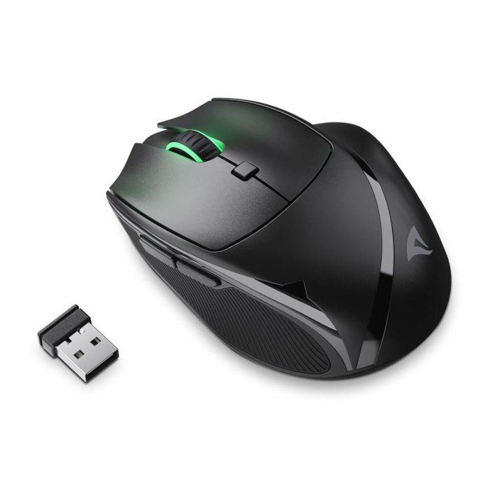 Sharkoon OfficePal M25W ratón Juego mano derecha RF Wireless + USB Type-C Óptico 4000 DPI 12 Sharkoon OfficePal M25W ratón Juego mano derecha RF Wireless + USB Type-C Óptico 4000 DPI 12
