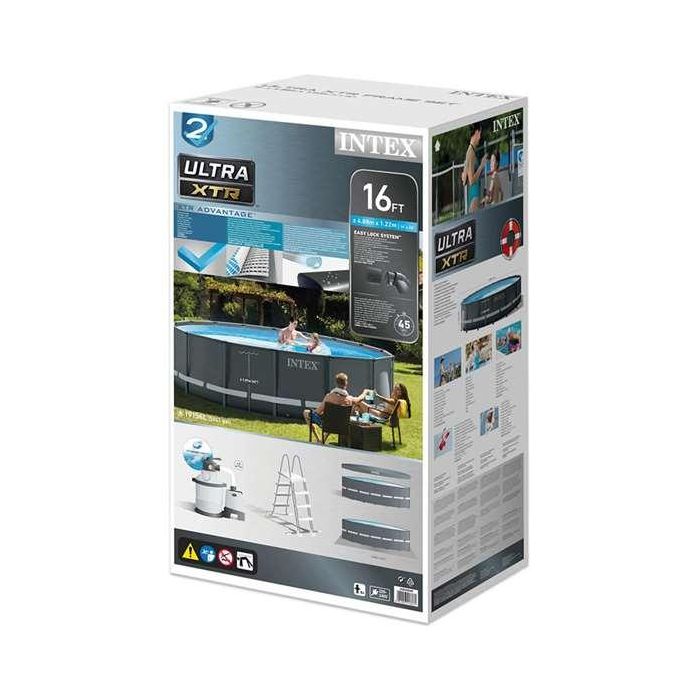 Piscina Desmontable Intex 488 x 122 x 488 cm 4 Piscina Desmontable Intex 488 x 122 x 488 cm 4