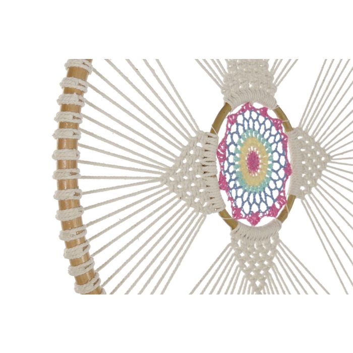 Atrapasueños Boho DKD Home Decor Blanco Multicolor 1 x 145 x 52 cm 1 Atrapasueños Boho DKD Home Decor Blanco Multicolor 1 x 145 x 52 cm 1