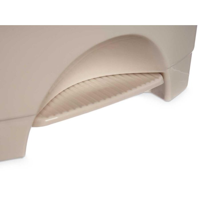 Papelera Pedal Plastico 10L Beis Arte Regal 27X33CM (8 Unidades) 3 Papelera Pedal Plastico 10L Beis Arte Regal 27X33CM (8 Unidades) 3