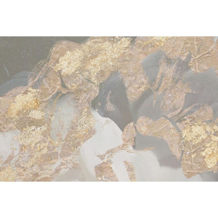 DKD Home Decor Cuadro Shabby Lienzo Verde Menta Gris 82x82 cm Florero Hortensia (2 Unidades) 2 DKD Home Decor Cuadro Shabby Lienzo Verde Menta Gris 82x82 cm Florero Hortensia (2 Unidades) 2