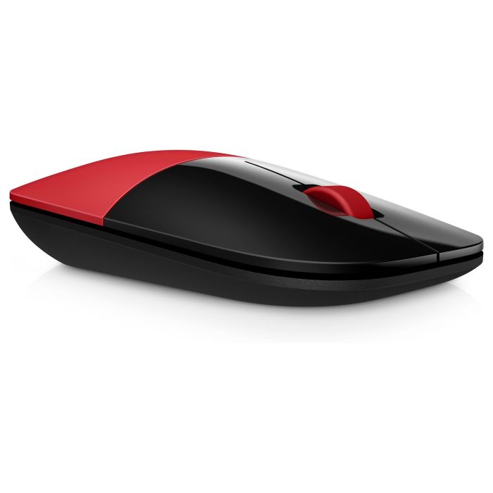 HP Raton Z3700 Ambidiestro RF inalambrica optico 1200 DPI/ V0L82AA/ Rojo y Negro