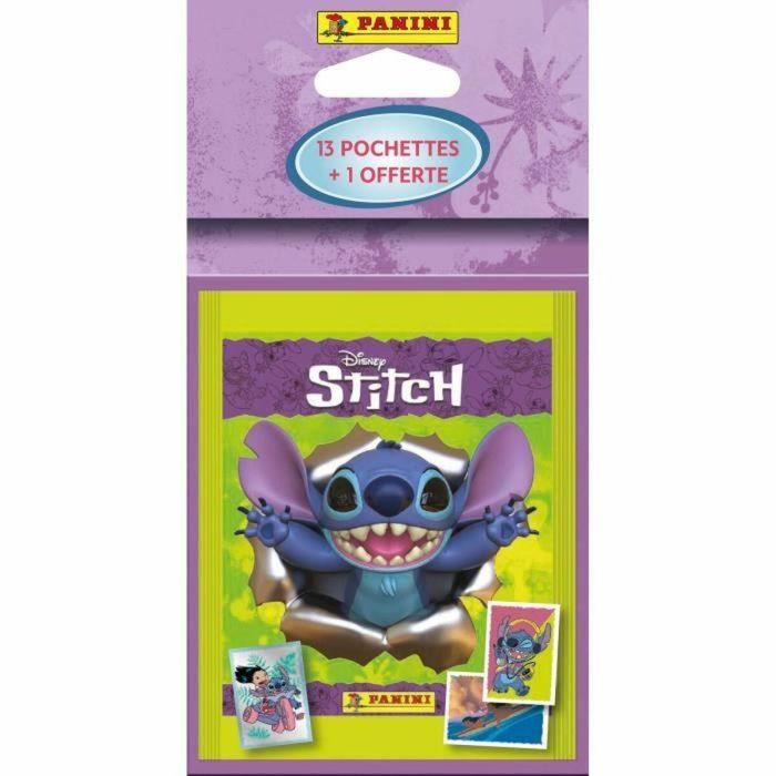 Blíster de 14 bolsillos - PANINI - STITCH - Contiene 70 pegatinas