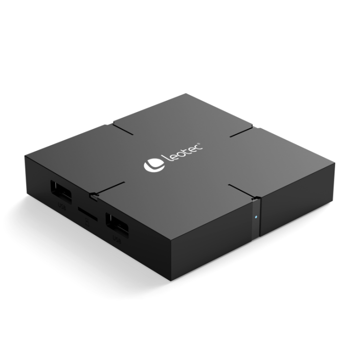 Leotec LETVBOX18 convertidor de Smart TV Negro 4K Ultra HD 16 GB Wifi Ethernet Leotec LETVBOX18 convertidor de Smart TV Negro 4K Ultra HD 16 GB Wifi Ethernet