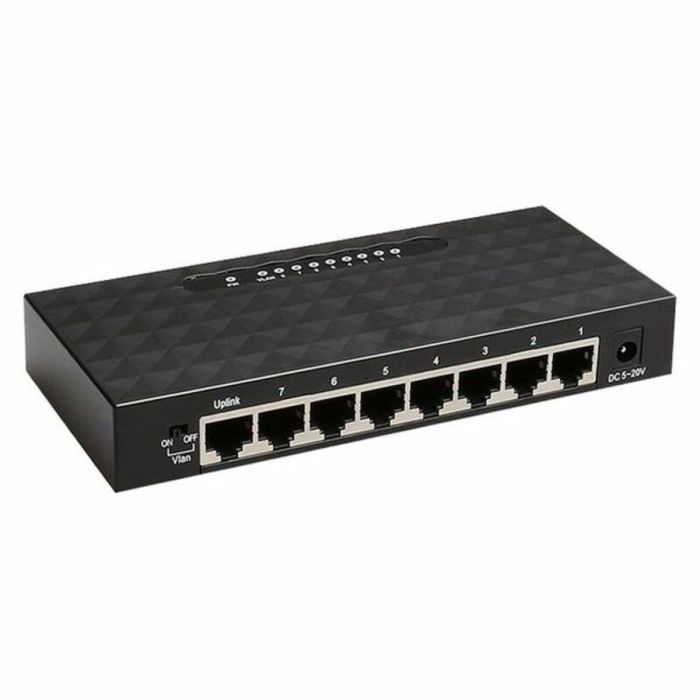 Switch iggual GES8000 Gigabit Ethernet 16 Gbps 1 Switch iggual GES8000 Gigabit Ethernet 16 Gbps 1