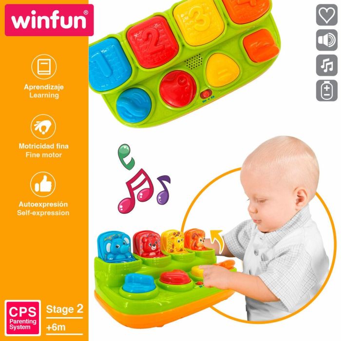 Juguete Musical Winfun 25 x 12 x 14 cm (4 Unidades) 4 Juguete Musical Winfun 25 x 12 x 14 cm (4 Unidades) 4