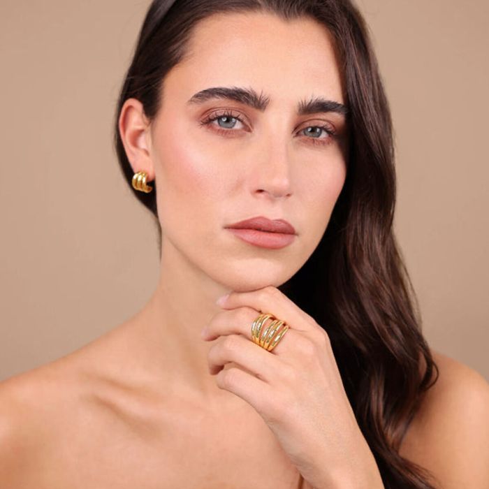 Anillo Mujer Etrusca WSET00870.YG-18 Dorado 18 2 Anillo Mujer Etrusca WSET00870.YG-18 Dorado 18 2