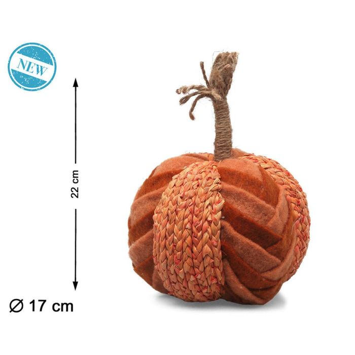 Decoración para Halloween Calabaza 22 x 17 cm 1 Decoración para Halloween Calabaza 22 x 17 cm 1
