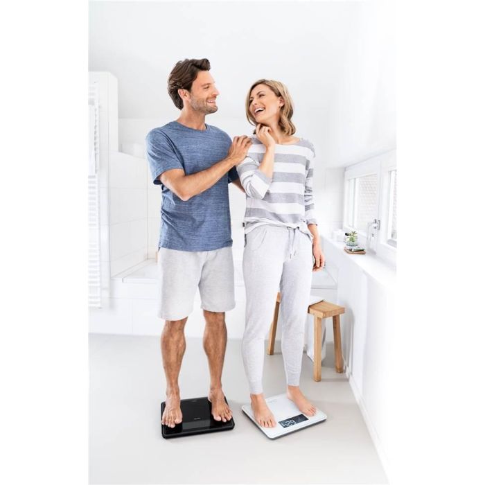 Beurer GS-410 Báscula Digital de Vidrio Negra con Pantalla LCD Grande, Capacidad 200 kg 3 Beurer GS-410 Báscula Digital de Vidrio Negra con Pantalla LCD Grande, Capacidad 200 kg 3