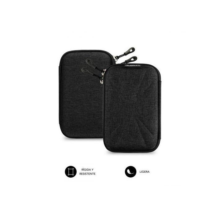 SUBBLIM Organizador HDD Business Case 2,5" Black 2