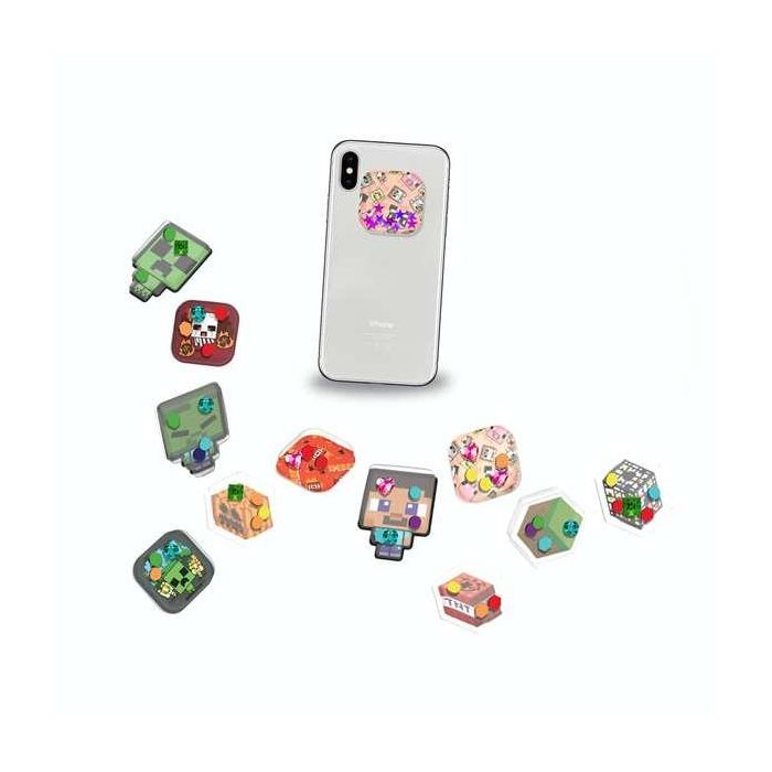 Crea tus pegatinas 3D minecraft. incluye fondos, escoge la forma y mixers, además con 2 personajes 2 Crea tus pegatinas 3D minecraft. incluye fondos, escoge la forma y mixers, además con 2 personajes 2