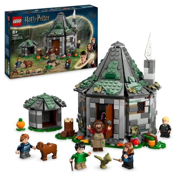LEGO Harry Potter 76428 La Cabaña de Hagrid: Una Visita Inesperada, Juguete de Fantasía LEGO Harry Potter 76428 La Cabaña de Hagrid: Una Visita Inesperada, Juguete de Fantasía