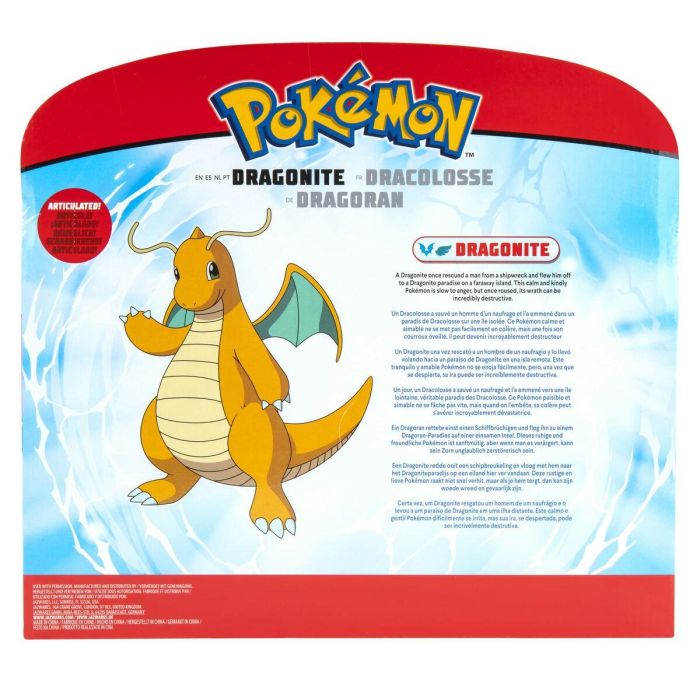 Pokémon - Figura legendaria 30 cm - Dracolosse - Bandai 1 Pokémon - Figura legendaria 30 cm - Dracolosse - Bandai 1