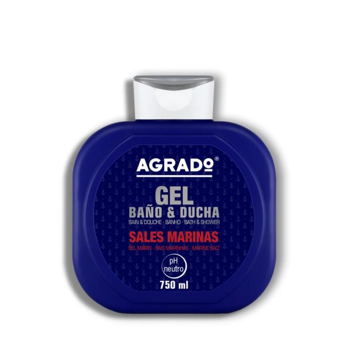 Agrado Gel Baño Sales Marinas 750 mL