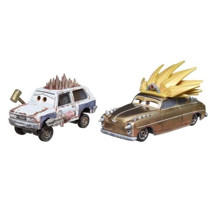 Disney Pixar Cars - Paquete de 2 vehículos (modelo aleatorio) - Auto pequeño - Edades de 3 años en adelante - Disney Pixar Cars - DXV99 3 Disney Pixar Cars - Paquete de 2 vehículos (modelo aleatorio) - Auto pequeño - Edades de 3 años en adelante - Disney Pixar Cars - DXV99 3