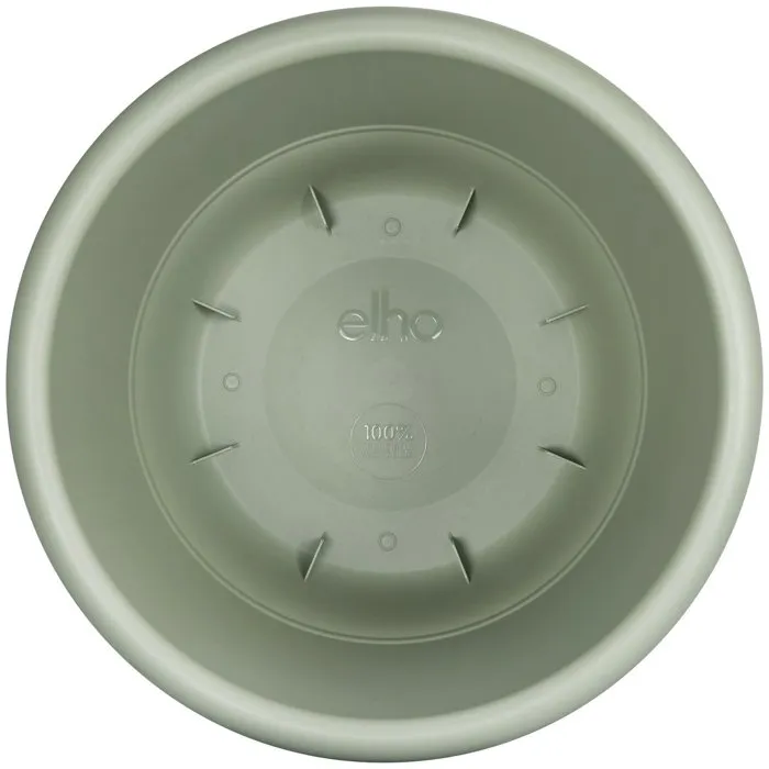 ELHO Maceta Amiga Round 55, redonda, 55 L, Ø 55 x H 51 cm, color verde, para exterior
