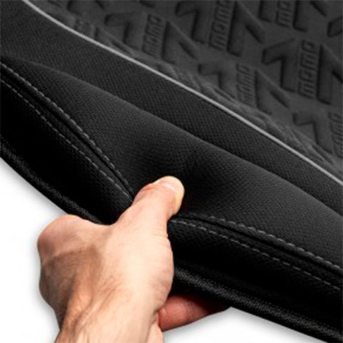 Momo Respaldo de Asiento Estilo Negro MOMLSCU50BK con Espuma Acolchada Universal 3 Momo Respaldo de Asiento Estilo Negro MOMLSCU50BK con Espuma Acolchada Universal 3