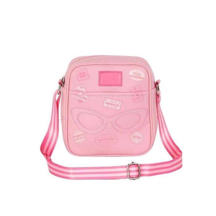 Karactermania Bandolera Barbie Sling Fashion Travel Rosa 16x17x7 cm 4