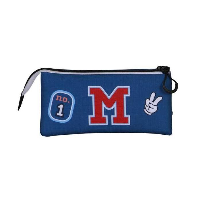 Karactermania Estuche Triple Class Mickey Mouse Azul Ripstop 23.5x10x5 cm 5 Karactermania Estuche Triple Class Mickey Mouse Azul Ripstop 23.5x10x5 cm 5