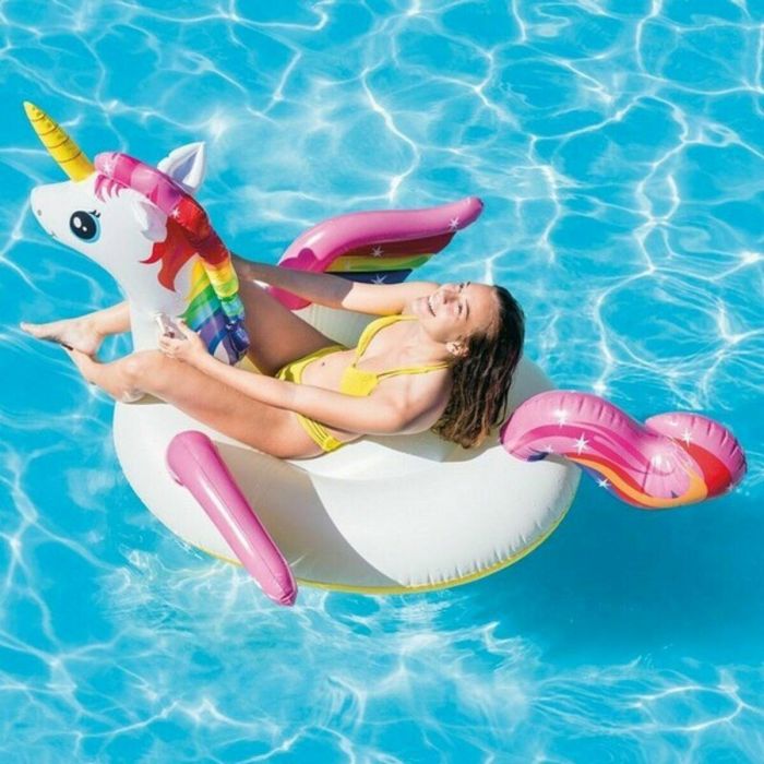 Colchoneta Hinchable Unicornio Intex Siva _228799 198 x 140 x 97 cm 0 Colchoneta Hinchable Unicornio Intex Siva _228799 198 x 140 x 97 cm 0