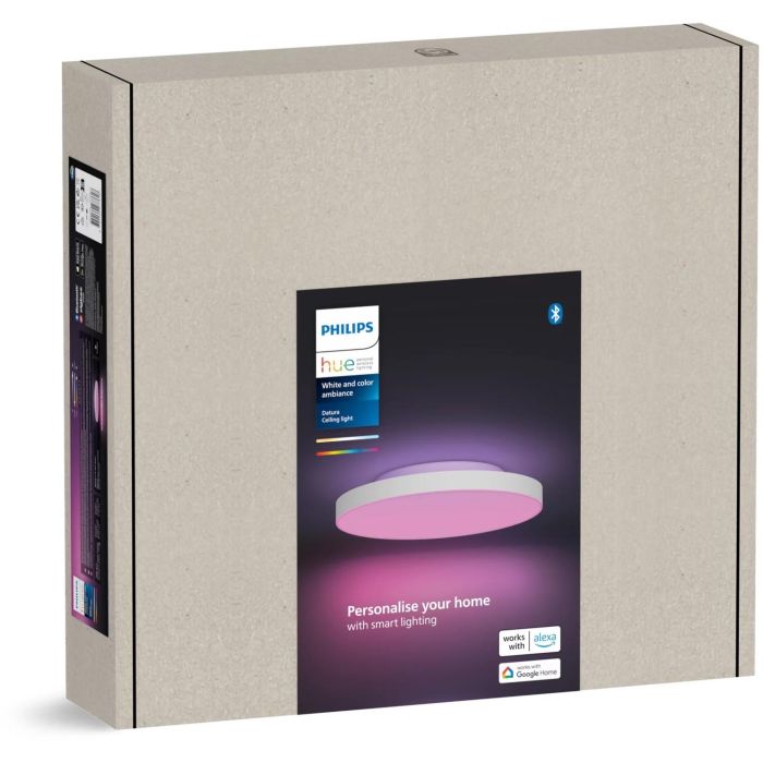 Philips Hue Datura Ø 384mm Lámpara de Techo Inteligente White & Color Ambiance 2 Philips Hue Datura Ø 384mm Lámpara de Techo Inteligente White & Color Ambiance 2