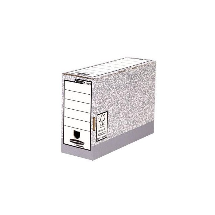 Fellowes Caja De Archivo Definitivo 100 mm A4 gris Fellowes Caja De Archivo Definitivo 100 mm A4 gris