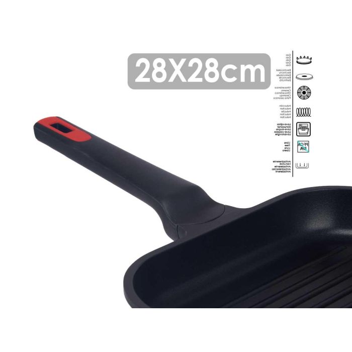 Asador 28X28 Al Fundido Full Induction Molten Kinvara (6 Unidades) 3 Asador 28X28 Al Fundido Full Induction Molten Kinvara (6 Unidades) 3