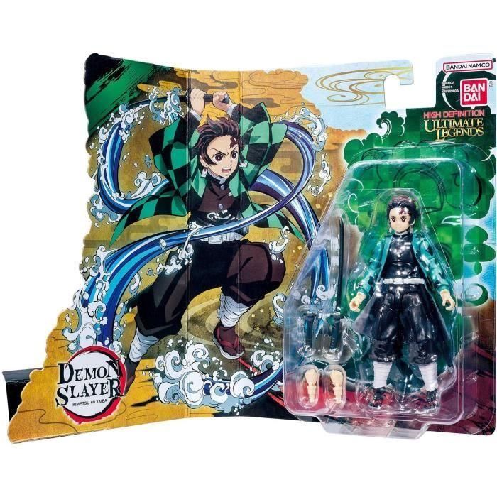 BANDAI - Ultimate Legends HD - Figura de acción Demon Slayer de 12 cm - Tanjiro Kamado - VE88961 4 BANDAI - Ultimate Legends HD - Figura de acción Demon Slayer de 12 cm - Tanjiro Kamado - VE88961 4