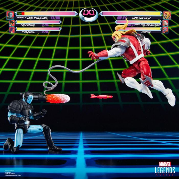 HASBRO Marvel Legends Series Gamerverse Figuras Marvel's War Machine vs Marvel's Omega Red 15cm Articuladas con Accesorios 4 HASBRO Marvel Legends Series Gamerverse Figuras Marvel's War Machine vs Marvel's Omega Red 15cm Articuladas con Accesorios 4