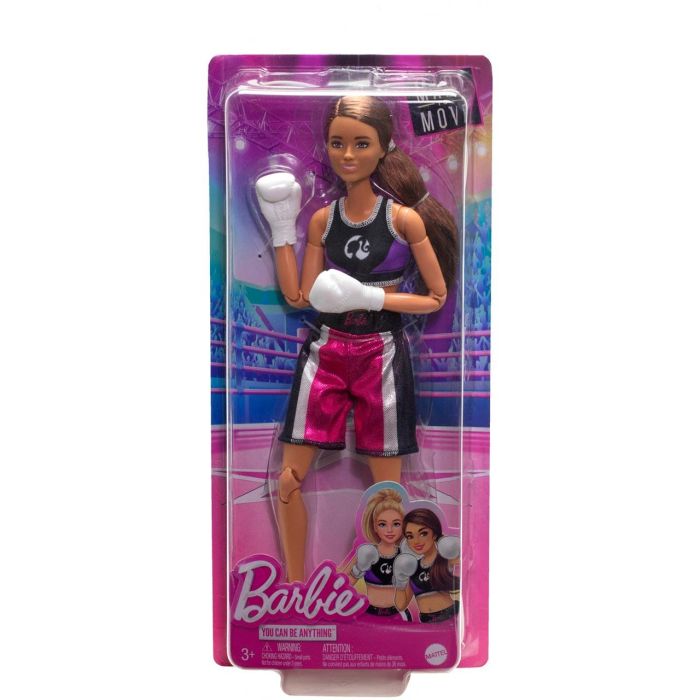 Muñeca Barbie Tu Puedes Ser Boxeadora Hrg40 Mattel 2