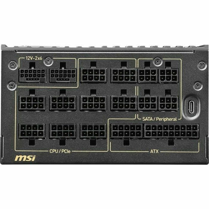 MSI MEG Ai1600T PCIE5 unidad de fuente de alimentación 1600 W 24-pin ATX ATX Negro 11 MSI MEG Ai1600T PCIE5 unidad de fuente de alimentación 1600 W 24-pin ATX ATX Negro 11
