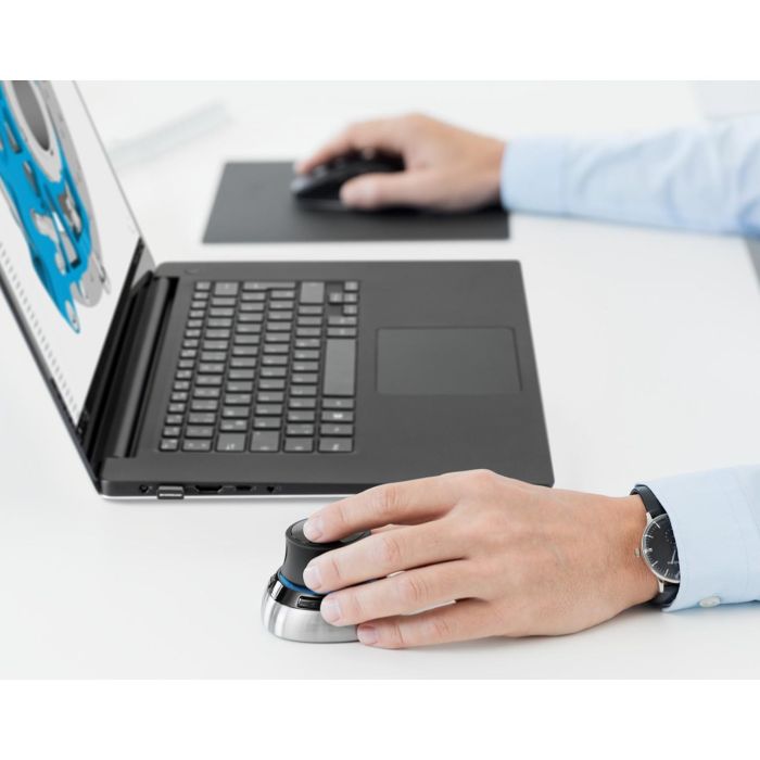 3Dconnexion SpaceMouse Wireless Kit 2 3DX-700136 - Ratón inalámbrico Bluetooth USB Type-A, 7 botones, óptico, negro 4