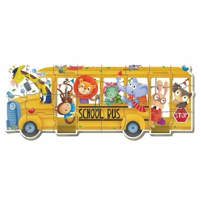 Educa Borras Puzzle School Bus 2-5pzs +24 meses 1 Educa Borras Puzzle School Bus 2-5pzs +24 meses 1