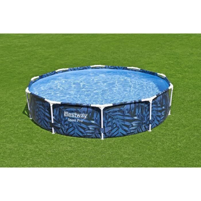 Piscina tubular elevada BESTWAY - Steel Pro - 305 x 66 cm - Redonda 1 Piscina tubular elevada BESTWAY - Steel Pro - 305 x 66 cm - Redonda 1