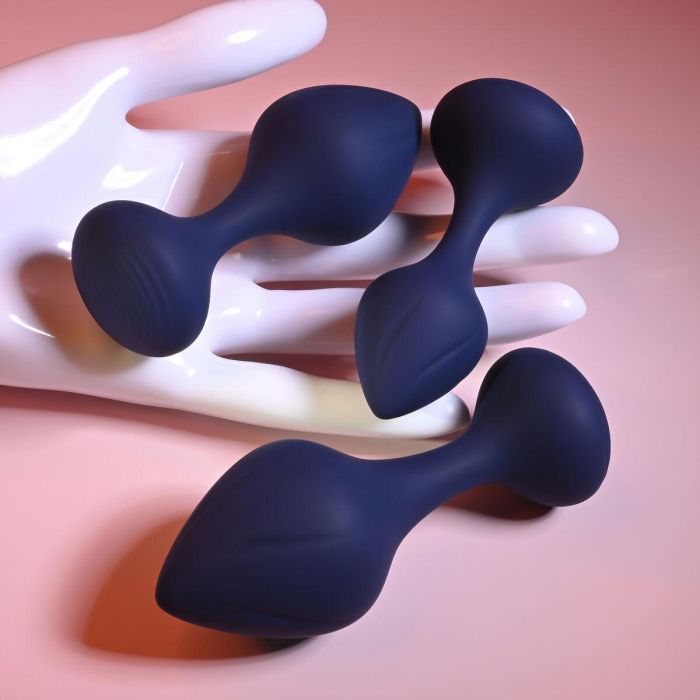 Plug Anal Playboy Playboy Azul (8,9 cm) 6 Plug Anal Playboy Playboy Azul (8,9 cm) 6