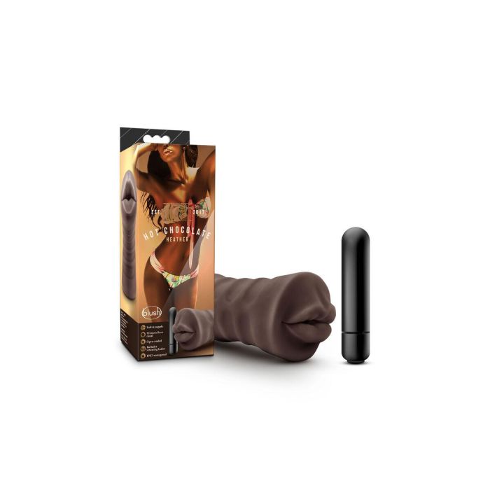 Masturbador Masculino Blush Hot Chocolate Heather Marrón 2 Masturbador Masculino Blush Hot Chocolate Heather Marrón 2