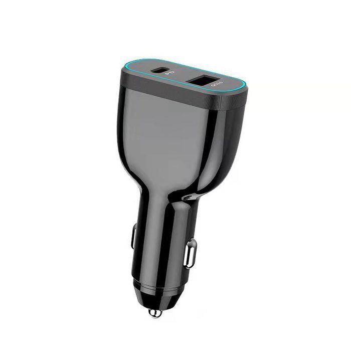 CoreParts USB-C Car Charger for Laptop, Mobile and Tablet. 78W 5V 3A - 20V3A QC3.0 18Watt, PD 3.0 60Watt Plug:USB-C Input: 12-24V 5A, Output: QC3.0 5V3A,9V3A,12V3A,15V3A,20V2.25A, 1xUSBA (QC3.0), 1xUSB-C PDCharge all your devices On the Go. Compatible wit CoreParts USB-C Car Charger for Laptop, Mobile and Tablet. 78W 5V 3A - 20V3A QC3.0 18Watt, PD 3.0 60Watt Plug:USB-C Input: 12-24V 5A, Output: QC3.0 5V3A,9V3A,12V3A,15V3A,20V2.25A, 1xUSBA (QC3.0), 1xUSB-C PDCharge all your devices On the Go. Compatible wit