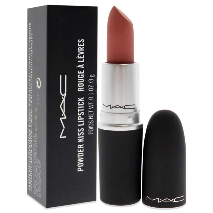 Mac Powder Kiss Lipstick #Mull It Over 3 gr 3 Mac Powder Kiss Lipstick #Mull It Over 3 gr 3