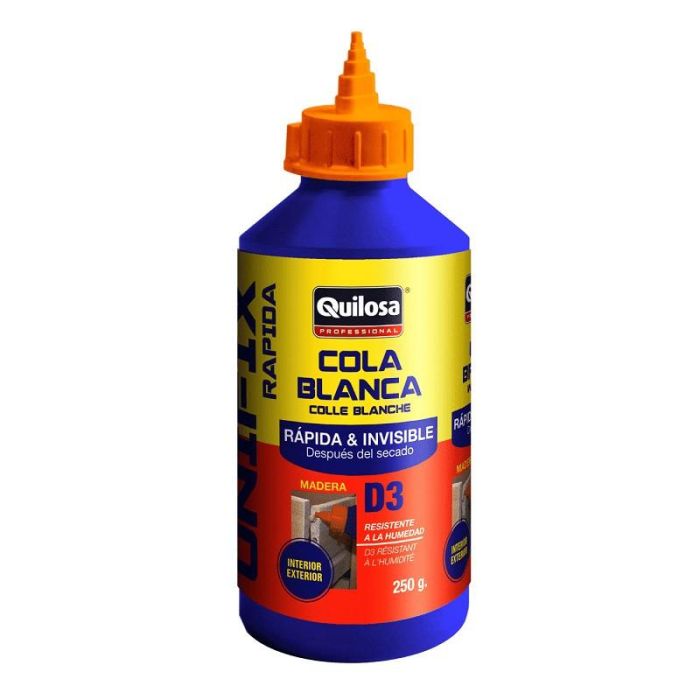 Cola Blanca Rapida D3 Biberon 100Gr Unifix Quilosa Cola Blanca Rapida D3 Biberon 100Gr Unifix Quilosa