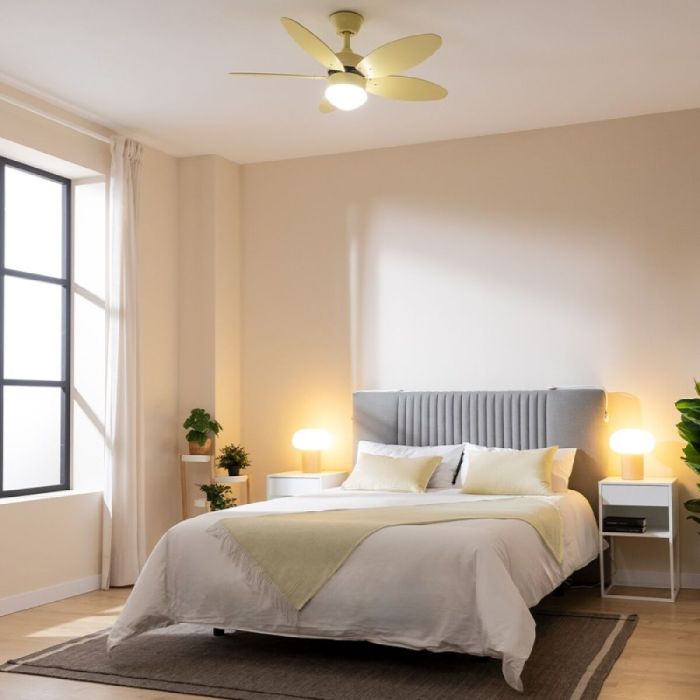 Ventilador de Techo con Luz Cecotec EnergySilence Aero 4260 Amarillo 18 W 40 W