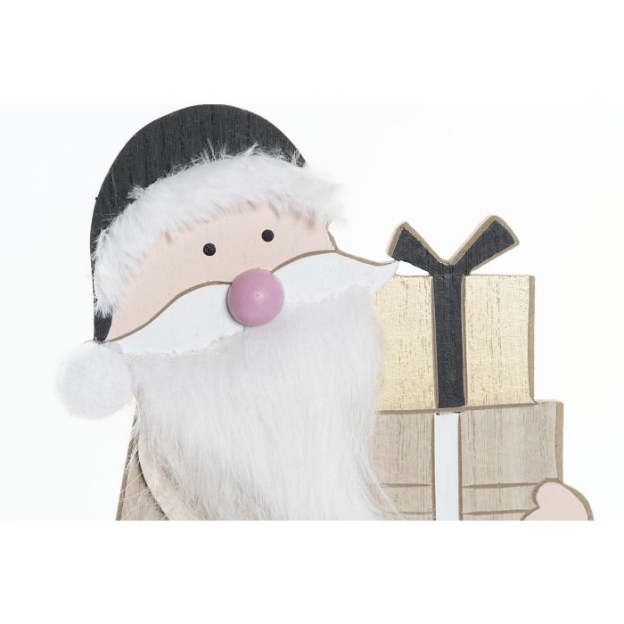 DKD Home Decor Figura de Navidad Papá Noel Moderna, Mdf, Negro Blanco Natural, 5x31x18.5 cm (Pack 6 Unidades) 1 DKD Home Decor Figura de Navidad Papá Noel Moderna, Mdf, Negro Blanco Natural, 5x31x18.5 cm (Pack 6 Unidades) 1