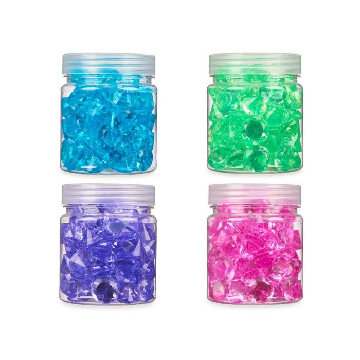 Bote 150Gr Diamante Gr Surtidos Colores Giftdecor 6X8CM (32 Unidades) 1 Bote 150Gr Diamante Gr Surtidos Colores Giftdecor 6X8CM (32 Unidades) 1