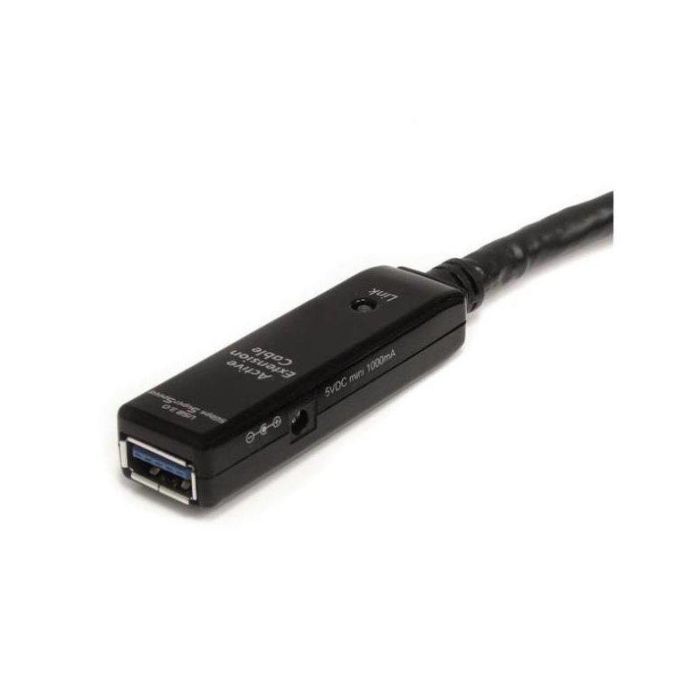 Cable USB Startech USB3AAEXT5M USB A Negro 3