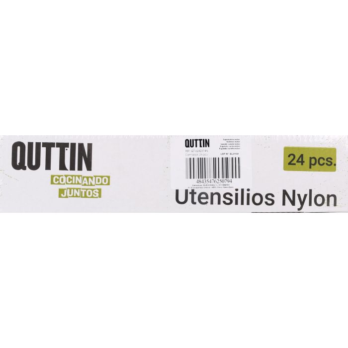 Quttin Espumadera de Nylon Negra 30 x 9.5 cm (24 Unidades) 9