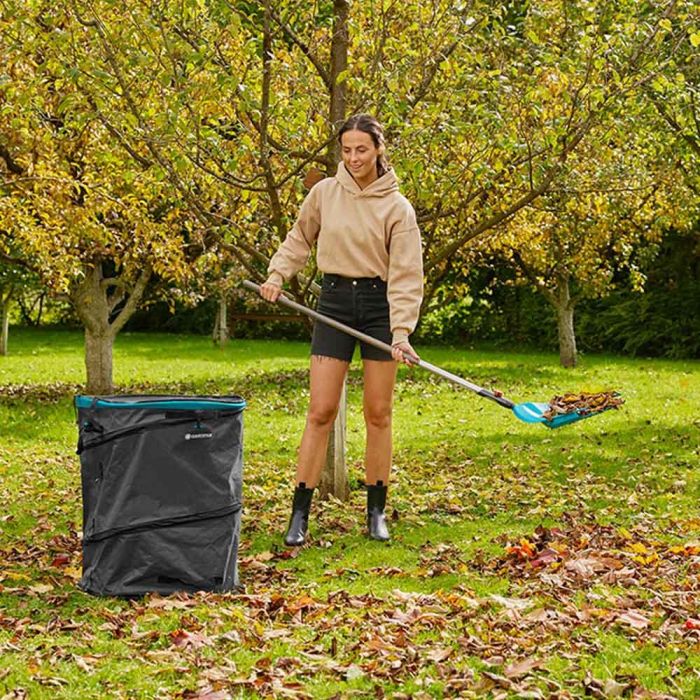 Saco de jardín popup 127 l para recoger hojas o residuos en el jardín, fabricado con un 70 % de poliester reciclado gardena 11715-20 gardena 4