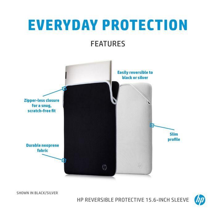 HP Reversible Protective 15.6-inch Gold Laptop Sleeve 8 HP Reversible Protective 15.6-inch Gold Laptop Sleeve 8